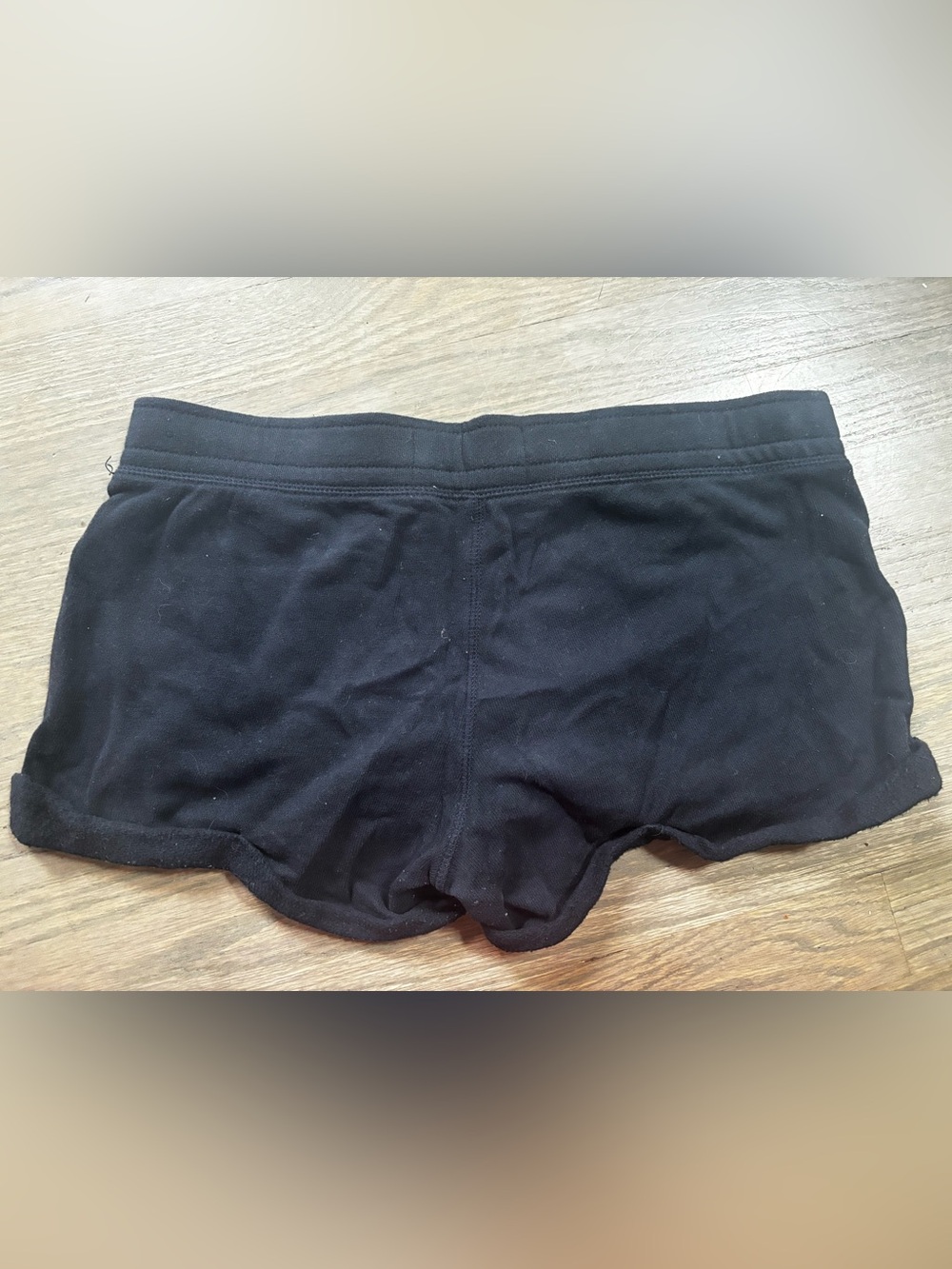vintage navy blue Hollister low-rise sweat shorts mini women’s size small - Picture 5 of 5